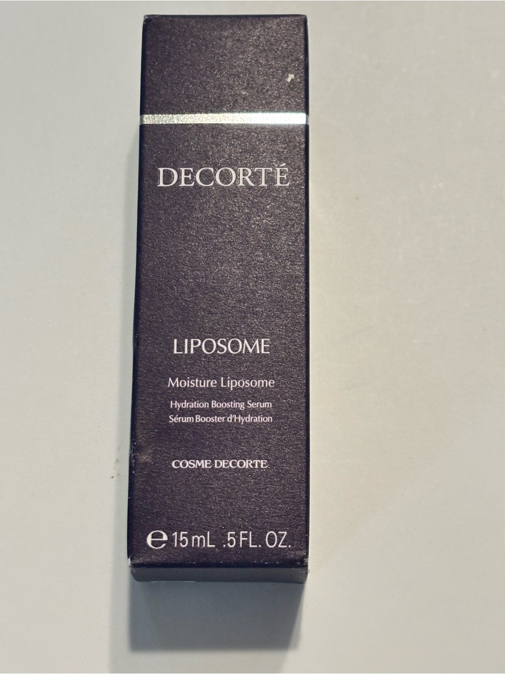 New NIB Decorté Moisture Liposome Hydration Boosting Serum Travel Size 15ml .5oz